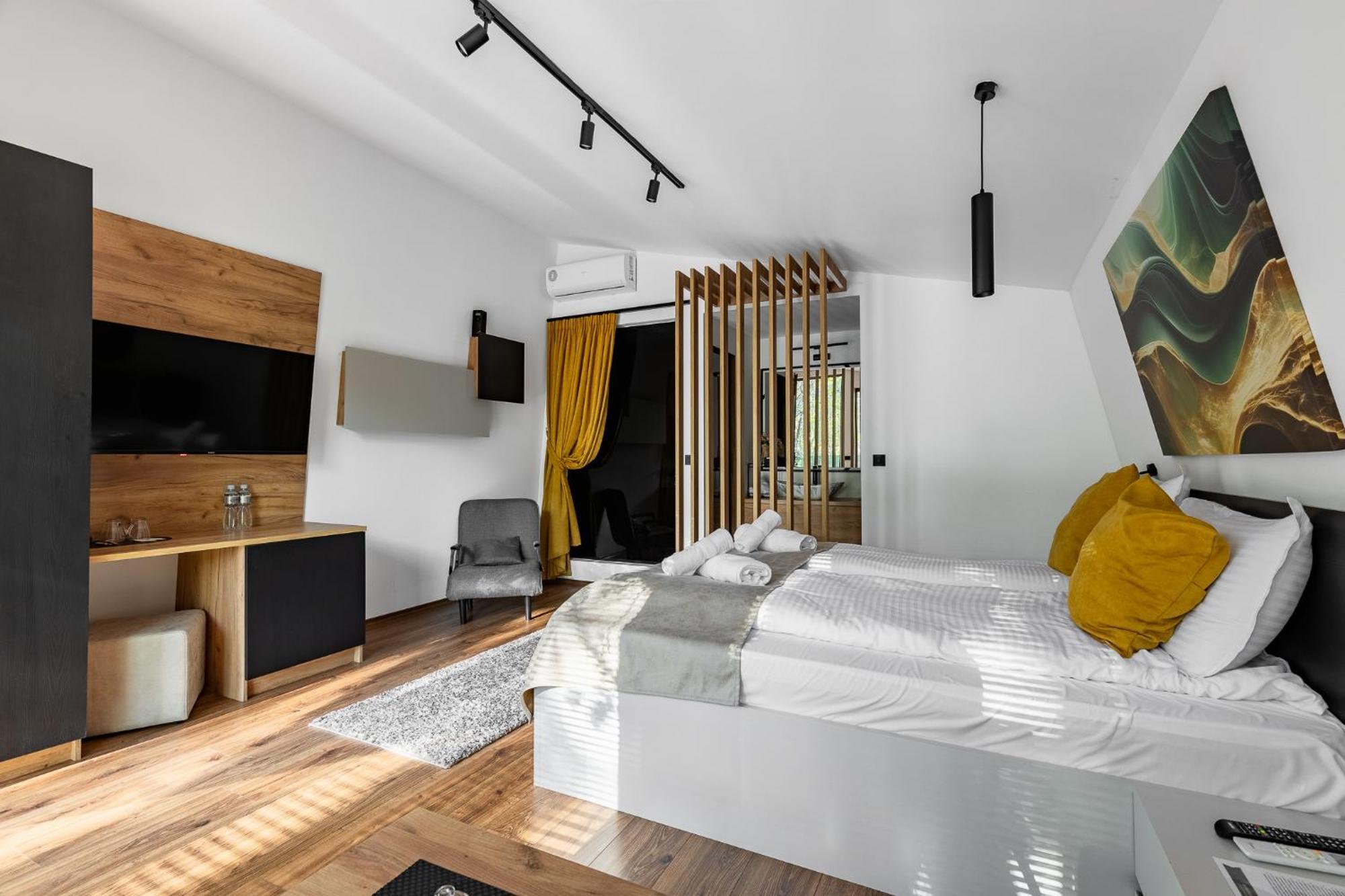 Blisku Do Gradot - Riverfront Luxury Cabins Skopje Exterior foto